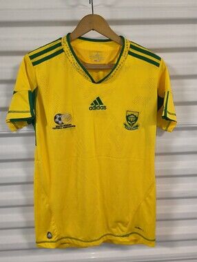 Adidas South Africa Football Association Authentic Home Football Soccer Jersey S